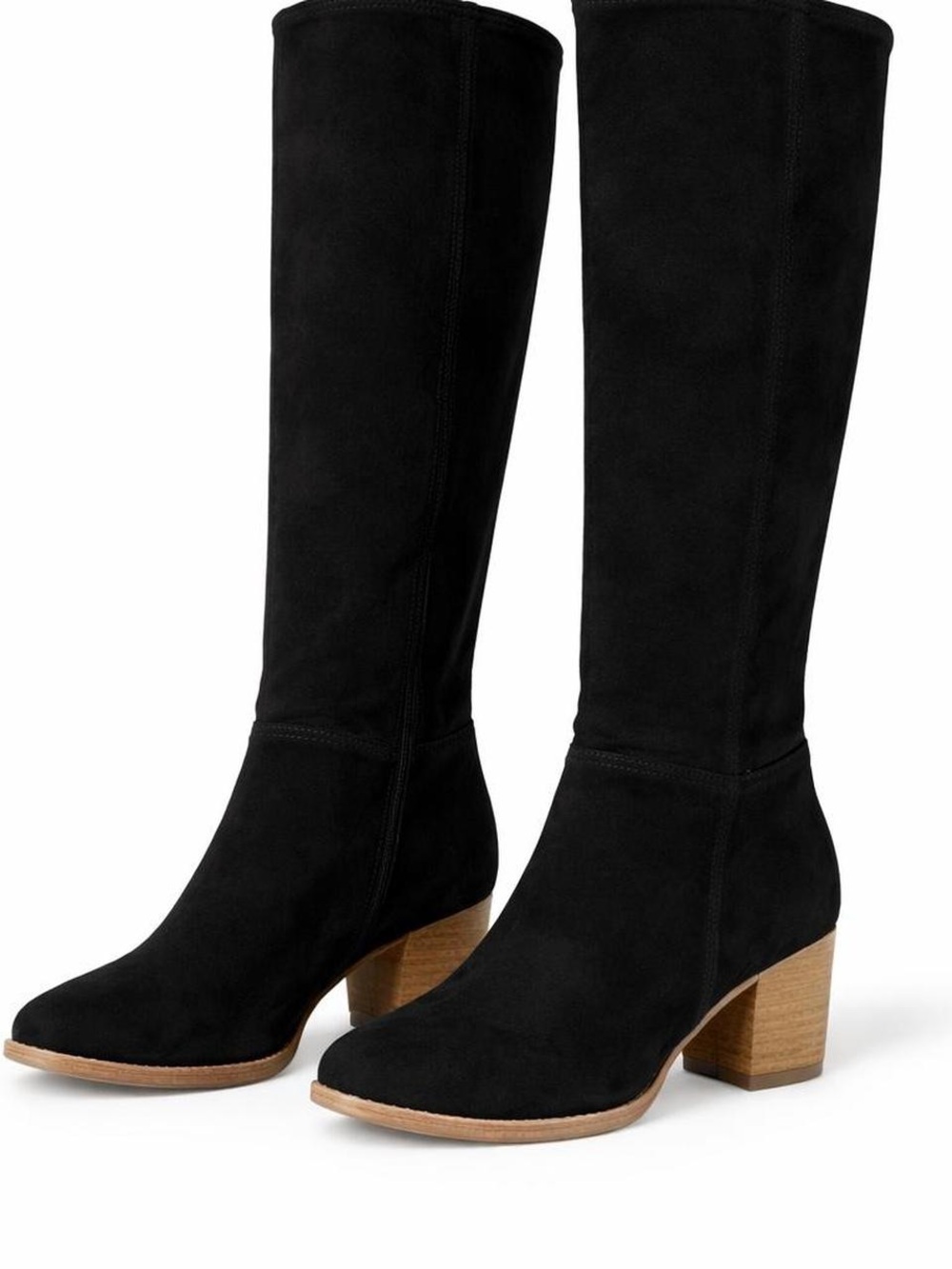 Blondo Nada Waterproof Suede Knee-High Block Heel Boots